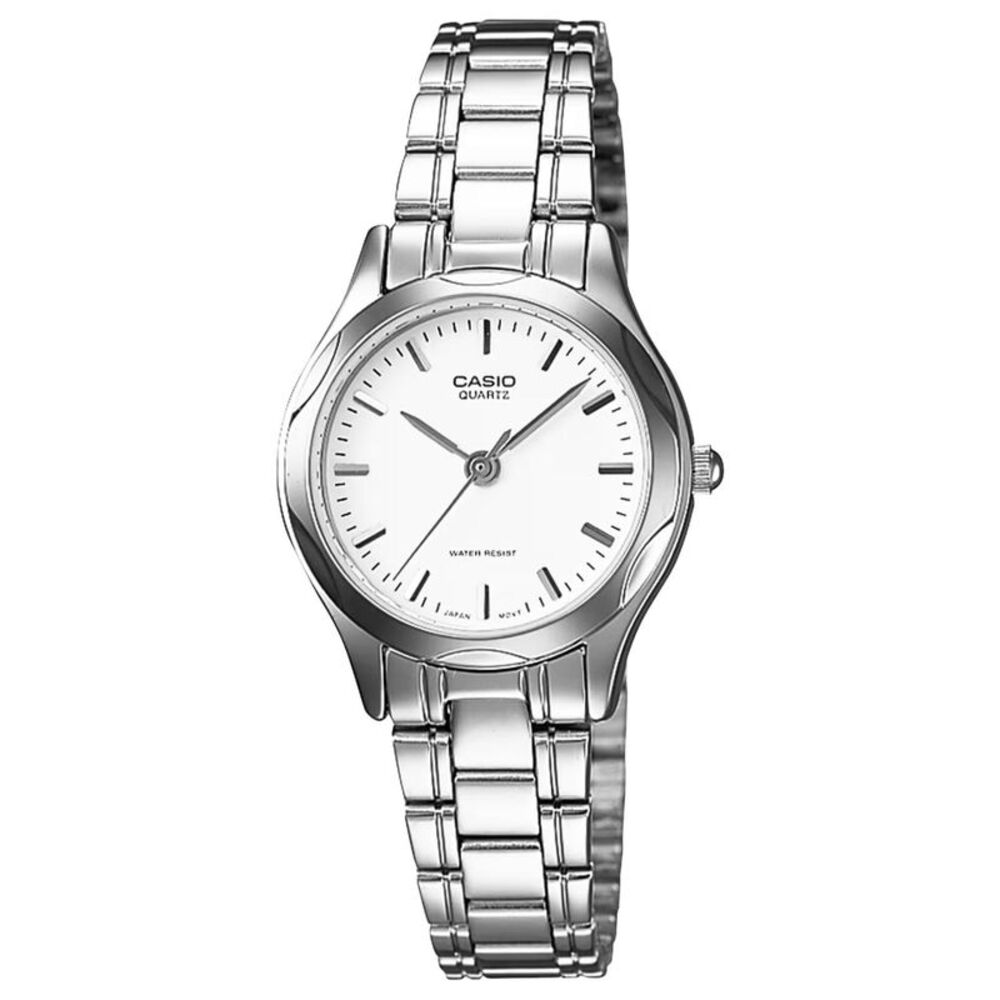Casio Women's Classic White Dial Watch - LTP-1275N-7A
